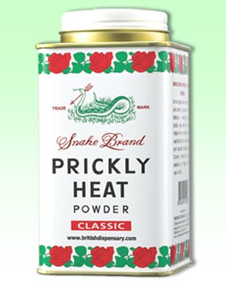 Snake brand prickly heat cooling powder Thai